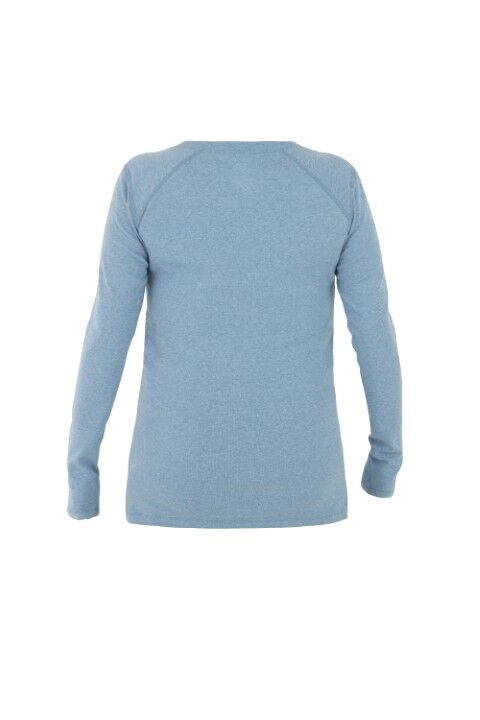 Noble Outfitters Women's Tug-Free Long Sleeve Crew Shirt
