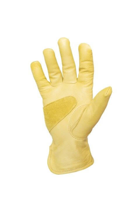Noble Outfitters Women's Cowhide Leather Work Glove in Honey Gold