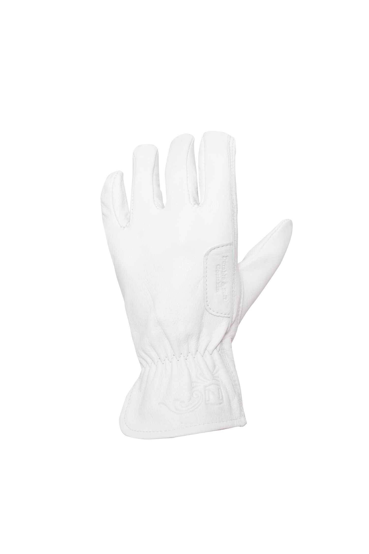 Noble Outfitters Women's Goatskin Leather Work Glove in Cream
