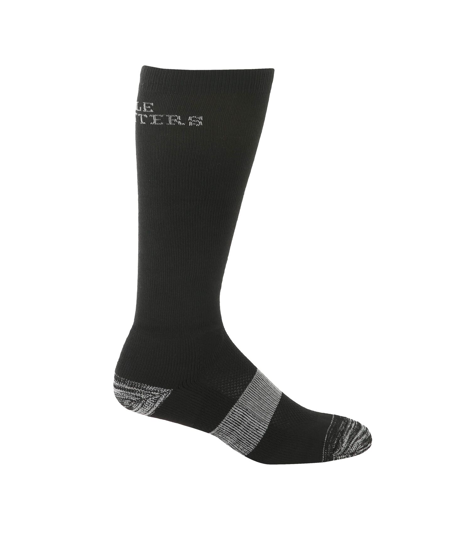 Noble Outfitters Men's The Best Dang Boot Sock Over The Calf 2-Pk in Black