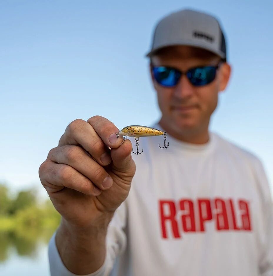 Rapala Countdown Gold Jerkbait, 9/16-Oz, 4 3/8-In