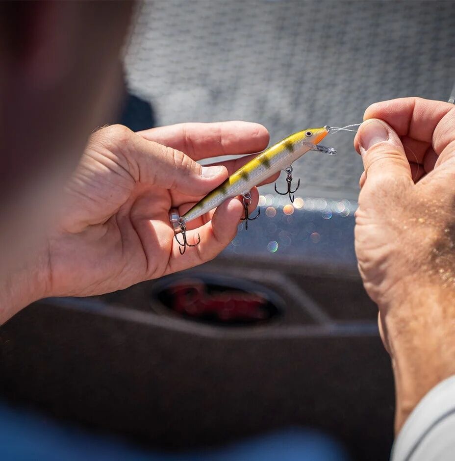 Rapala Original Floating Silver Lure, 4 3/8-In, 3/16-Oz