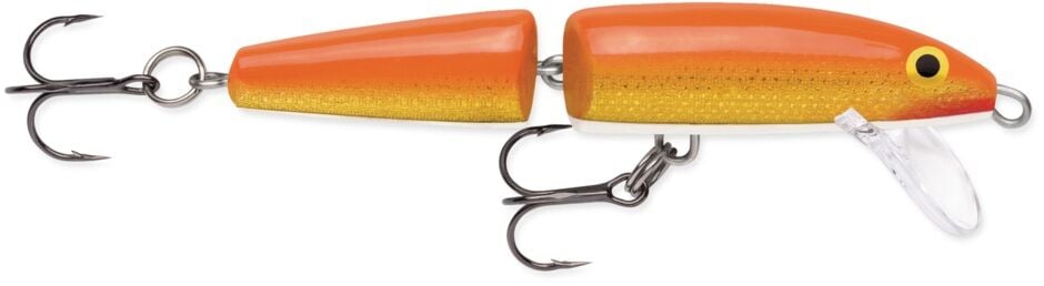 Rapala Gold Fluorescent Red Jointed Jerkbait, 1/8-Oz, 2-3/4-In