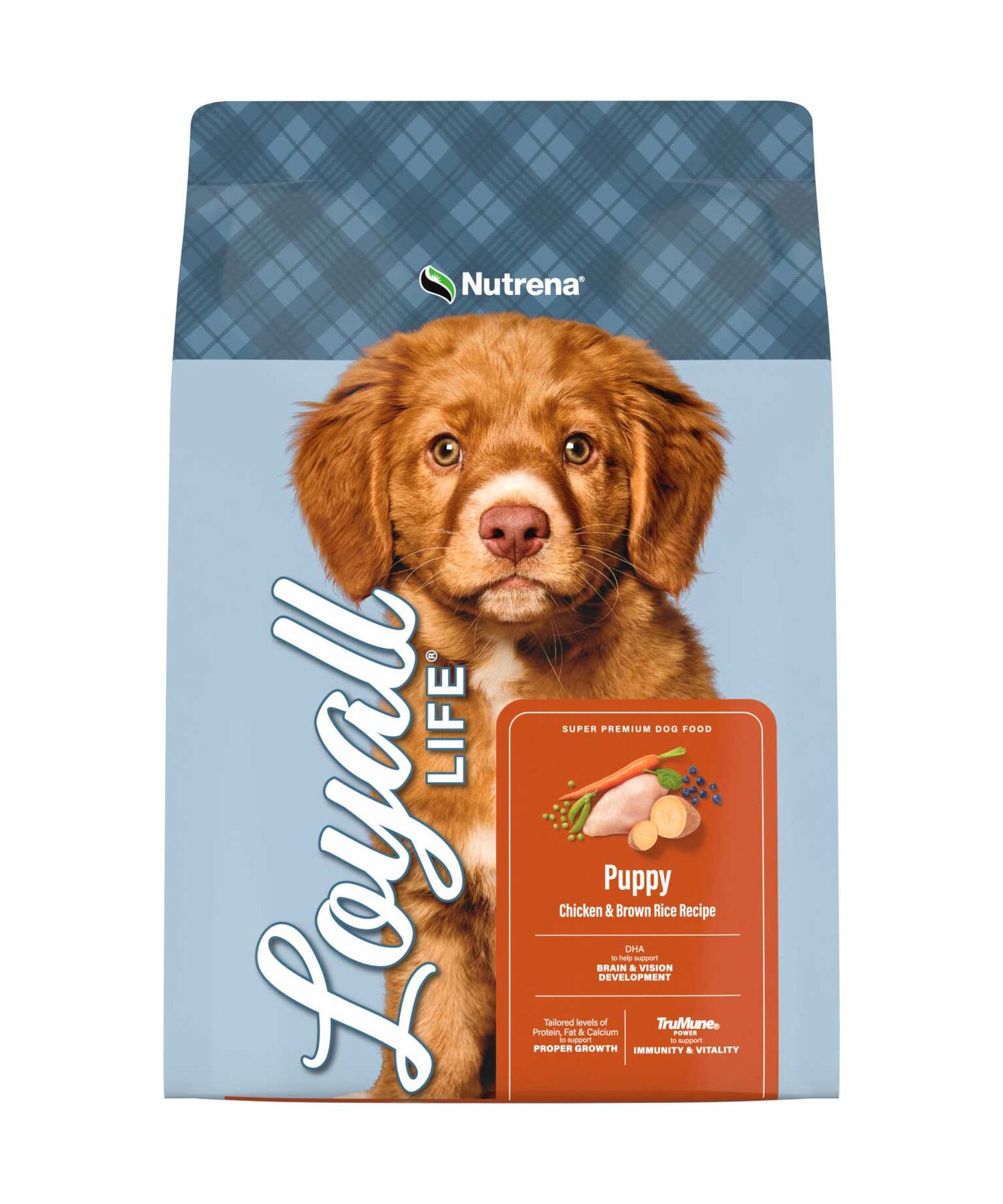 Nutrena Loyall Life Puppy Chicken & Brown Rice Recipe Dog Food, 20-Lb