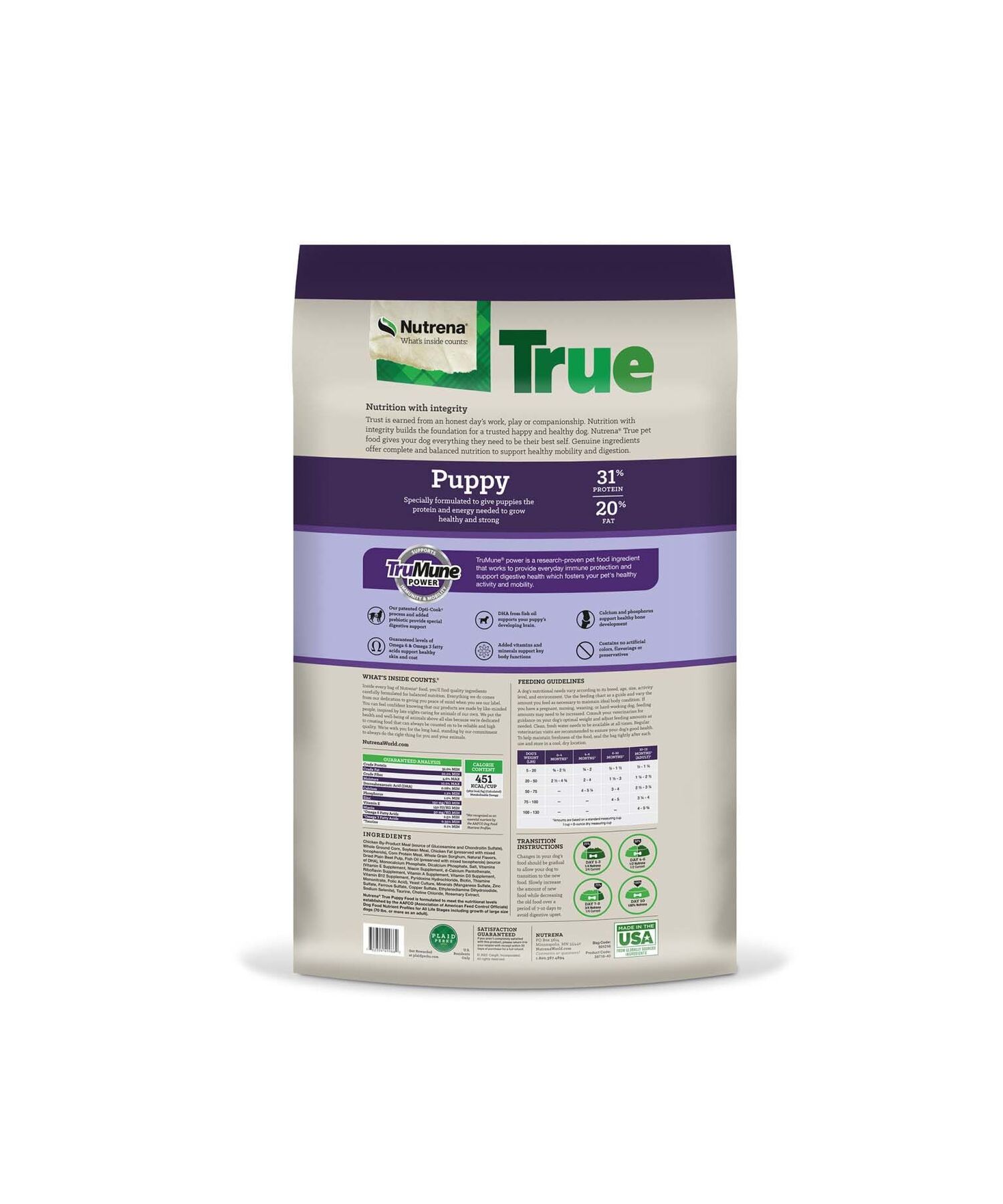 Nutrena True Puppy Food, 40-Lb