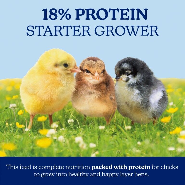 Nutrena NatureWise Chick Starter Grower 18% Crumble Non-Medicated, 7-Lb