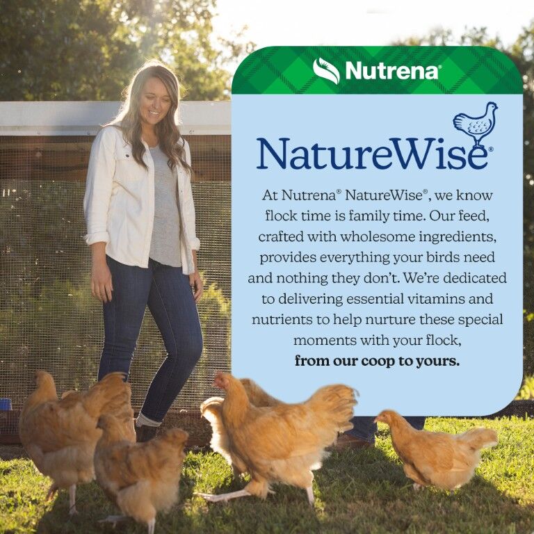 Nutrena NatureWise Chick Starter Grower 18% Protein Crumble Medicated, 40-Lb