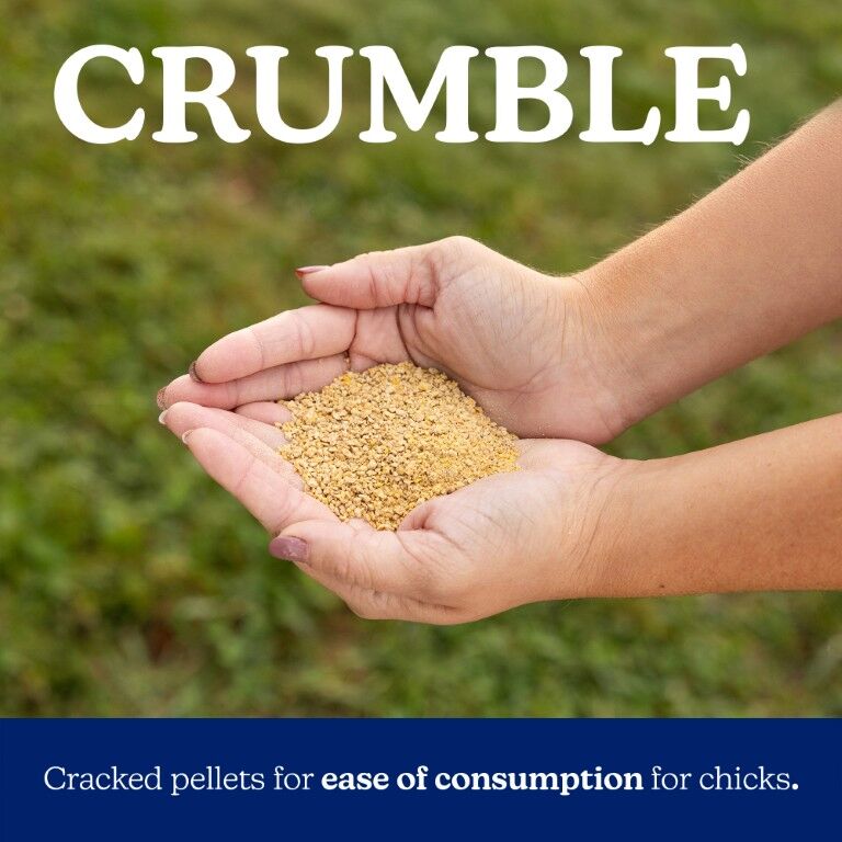 Nutrena NatureWise Chick Starter Grower 18% Protein Crumble Medicated, 7-Lb