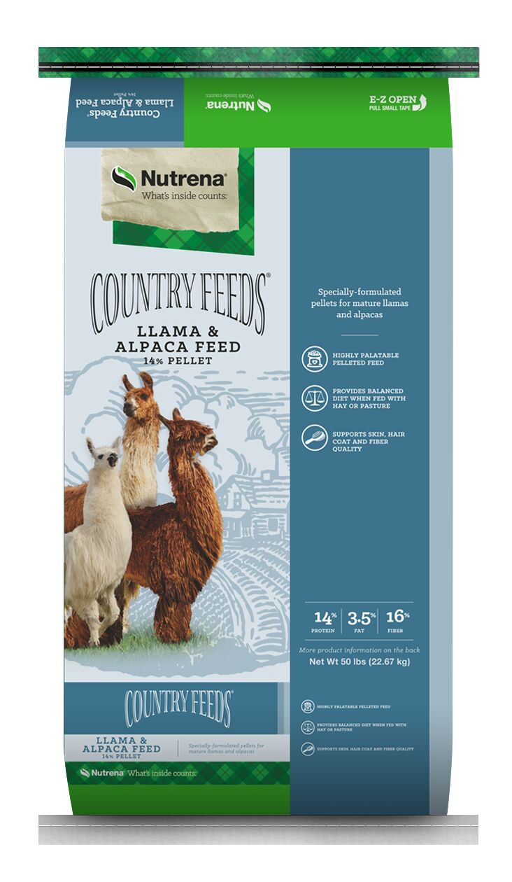 Country Feeds Llama & Alpaca Feed, 40-lb bag 