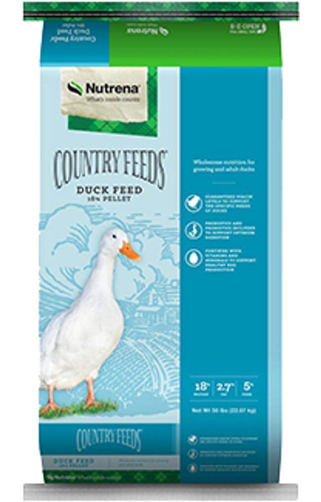 Country Feeds Duck Pellet, 50-Lb