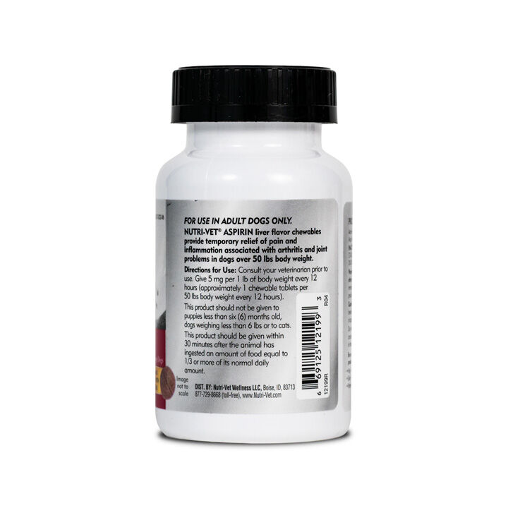 Aspirin Chewable Tablets For Large Dogs