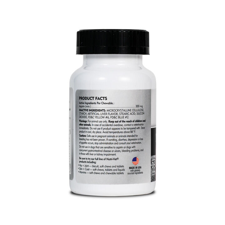 Aspirin Chewable Tablets For Large Dogs