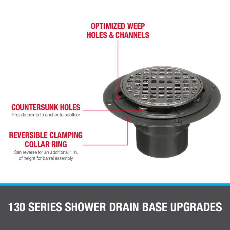 Oatey Testable 130 Series PVC Drain