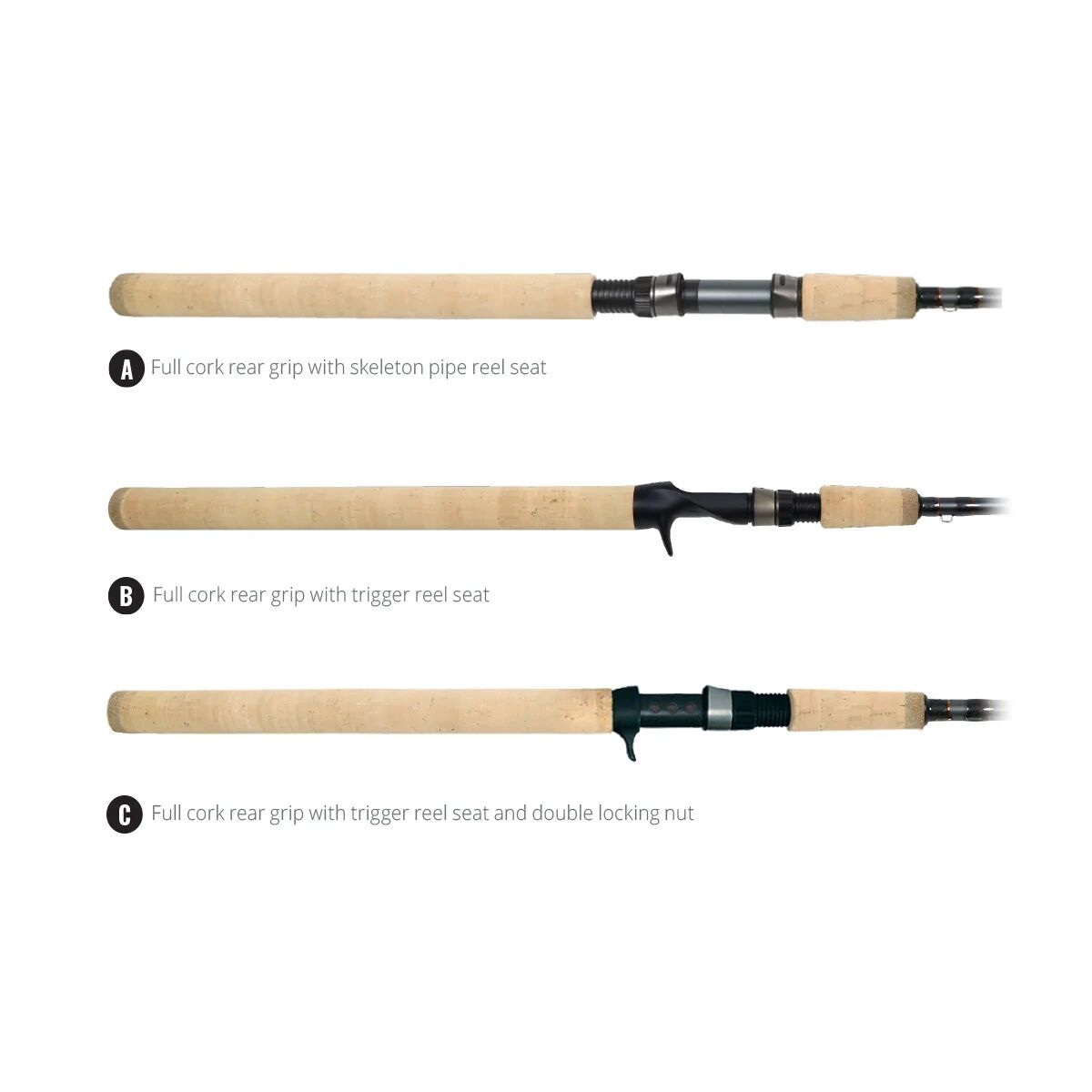 9ft spinning rod & reel combo Fly - Saltwater Flats Series III GREAT SELECTION OF SIZES Vintage Montague Sunbeam Bamboo Model:27MJI28ULC Species_Redfish