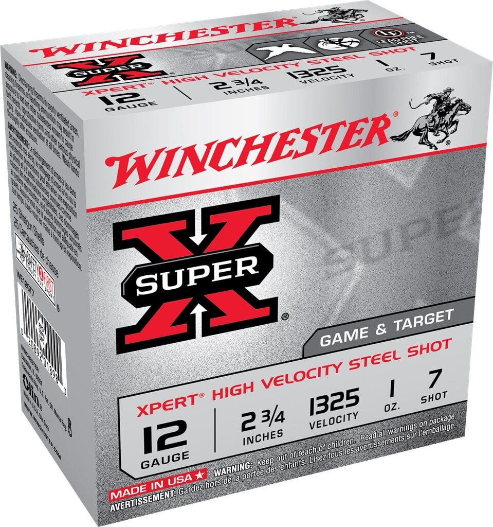 Winchester Xpert Game & Target 12 Gauge 2-3/4-In #7 Shot, 1-Oz Shotgun Ammo, 25-Rd