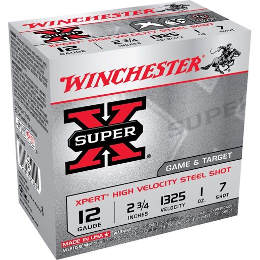 Winchester Xpert Game & Target 12 Gauge 2-3/4-In #7 Shot, 1-Oz Shotgun Ammo, 25-Rd