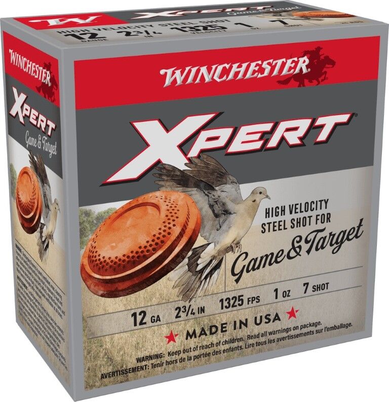 Winchester Xpert Game & Target 12 Gauge 2 3/4" #7 Shot, 1-Oz, 25-Rd