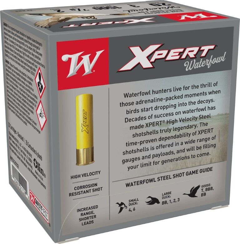 Winchester Xpert Waterfowl 20 Gauge 3" #2 Shot, 7/8-Oz, 25-Rd