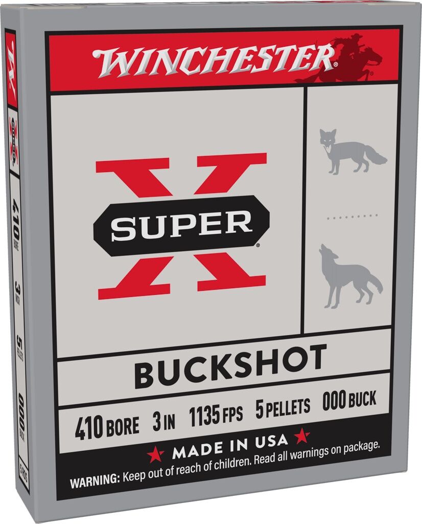 Winchester Super-X .410 Bore 3" #000 Buckshot, 5-Rd