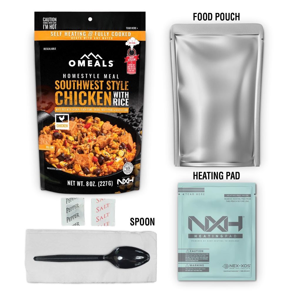 Omeals Southwest Style Chicken Freeze Dried Meal