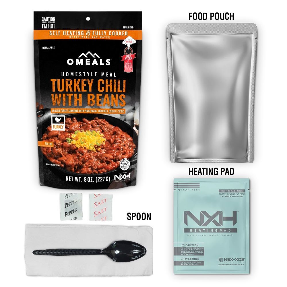 Omeals Turkey Chili Freeze Dried Meal