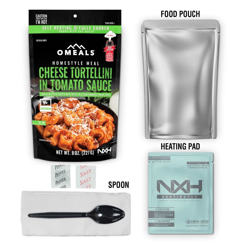 Omeals Cheese Tortellini Freeze Dried Meal