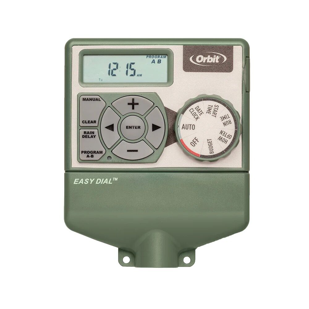 Orbit Easy Dial 4-Station Indoor Sprinkler Timer/Controller