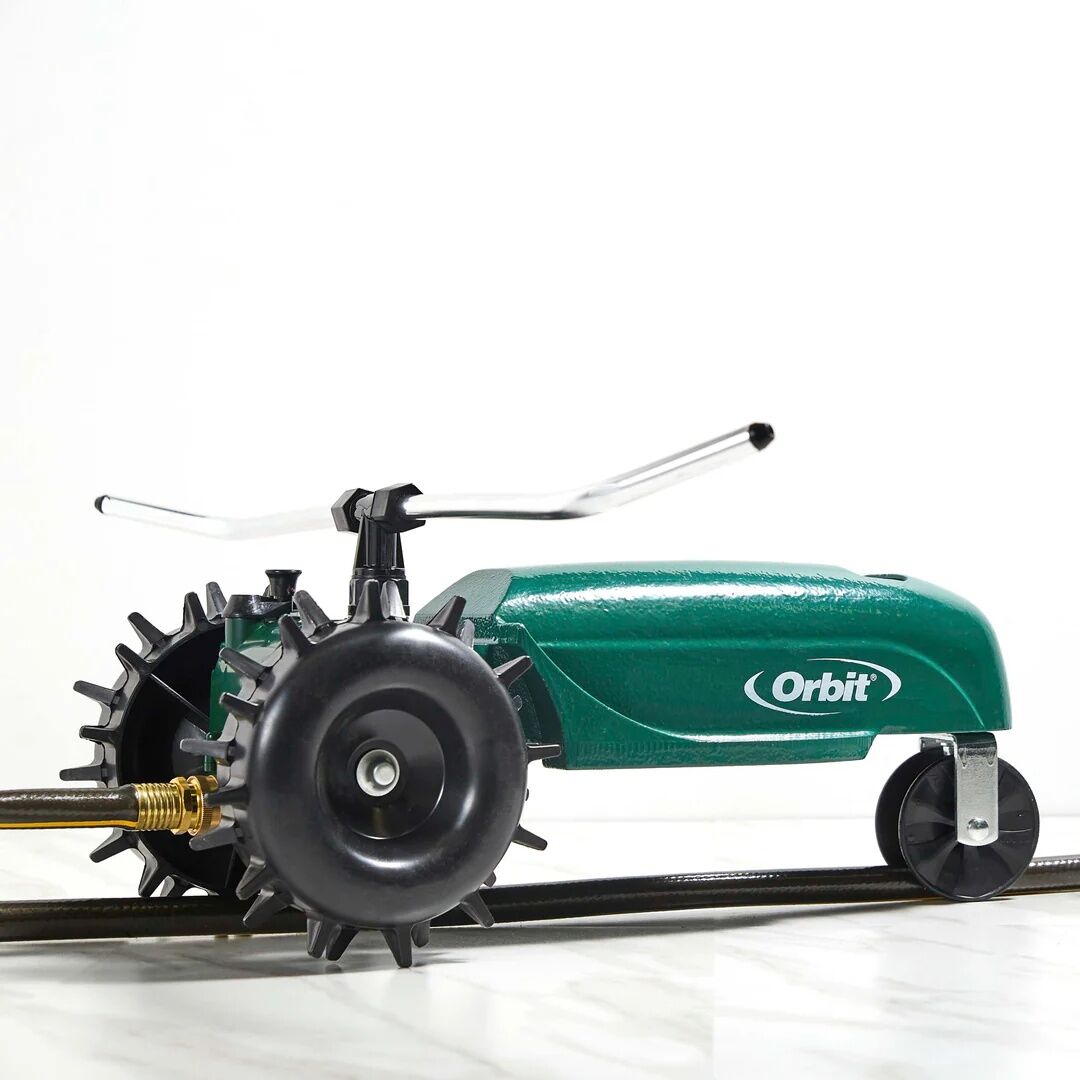 Orbit Traveling Tractor 360° Pattern Sprinkler, 27.5-Ft