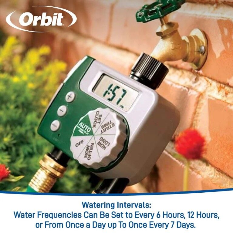 Orbit Digital 2 Outlet Hose Faucet Timer