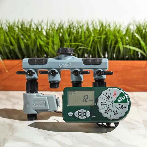 Calorbit Orbit Complete Hose Faucet Yard Watering Kit