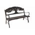 Cast Iron Tree Themed Bench