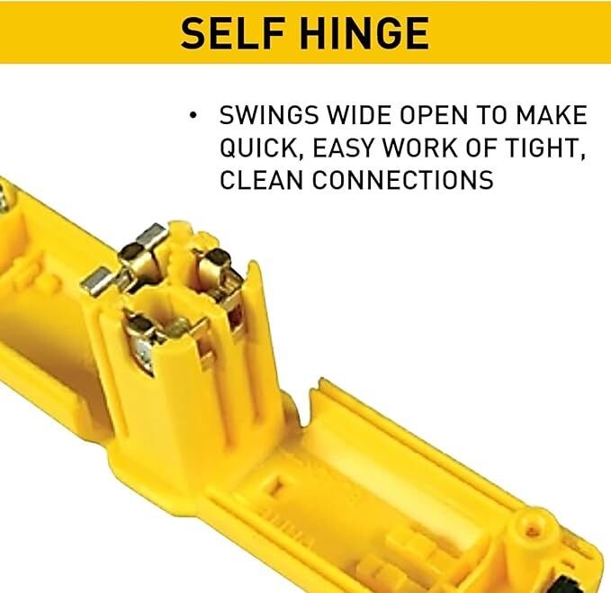 Pass & Seymour Yellow Maxgrip M3 NEMA 5-15P Straight Blade Plug, 5-A, 125-V