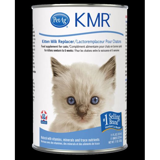 PetAg KMR Kitten Milk Replacer Liquid, 11-Oz Pet Supplements