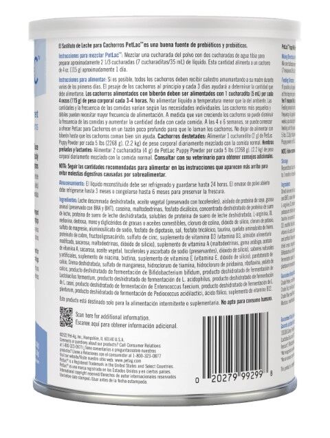 PetAg PetLac Puppy Powder Milk Replacement, 10.5-Oz