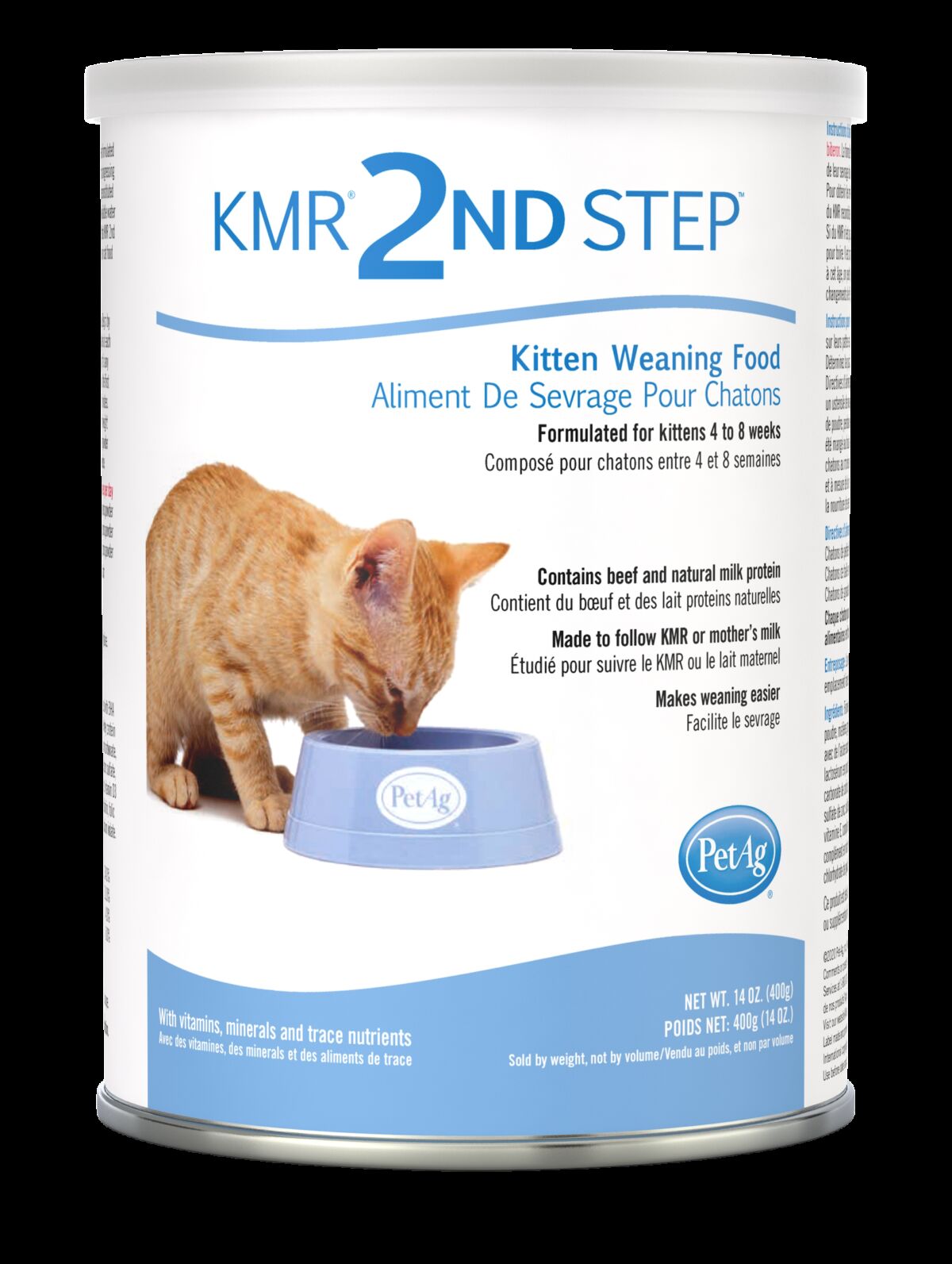 PetAg KMR 2nd Step Kitten Weaning Food, 14-Oz
