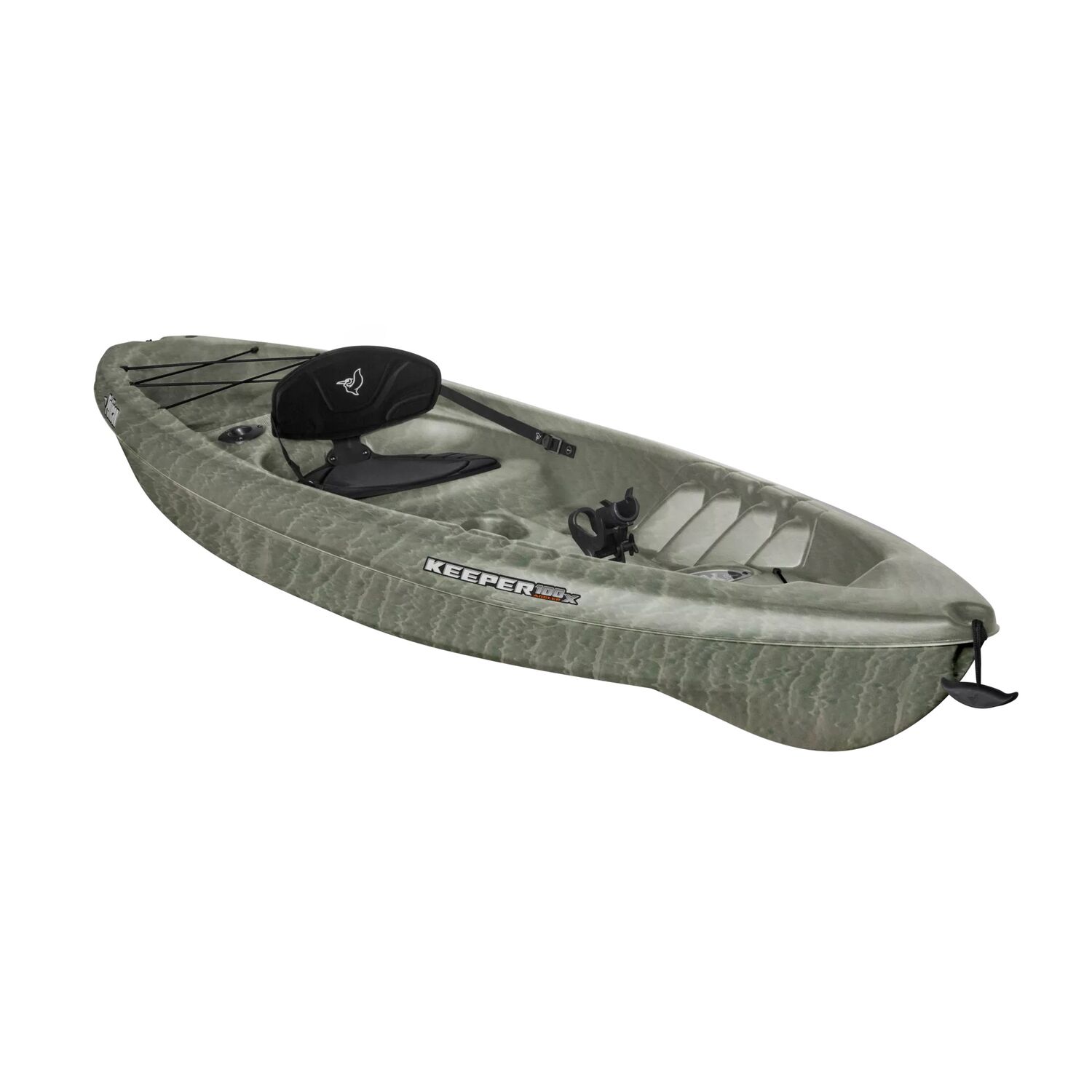 P ELICAN 180F Pelican Keeper 100X Angler Fishing Kayak, 10-Ft - Watersports