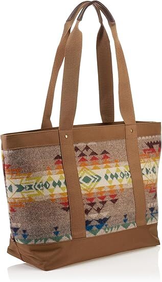 Pendleton Women's Zip Tote in Highland Peak Tan