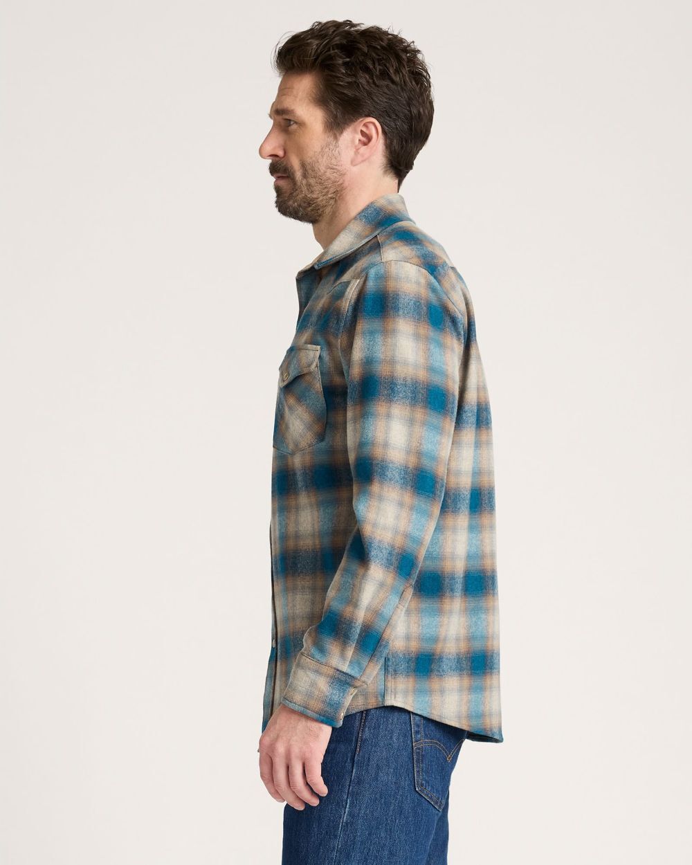 Pendleton Men's Plaid Snap-Front Western Canyon Shirt