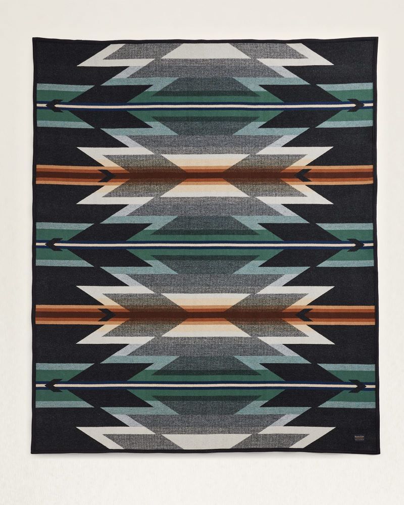 Pendleton Twin Wyeth Trail Blanket In Oxford, 64-In x 80-In