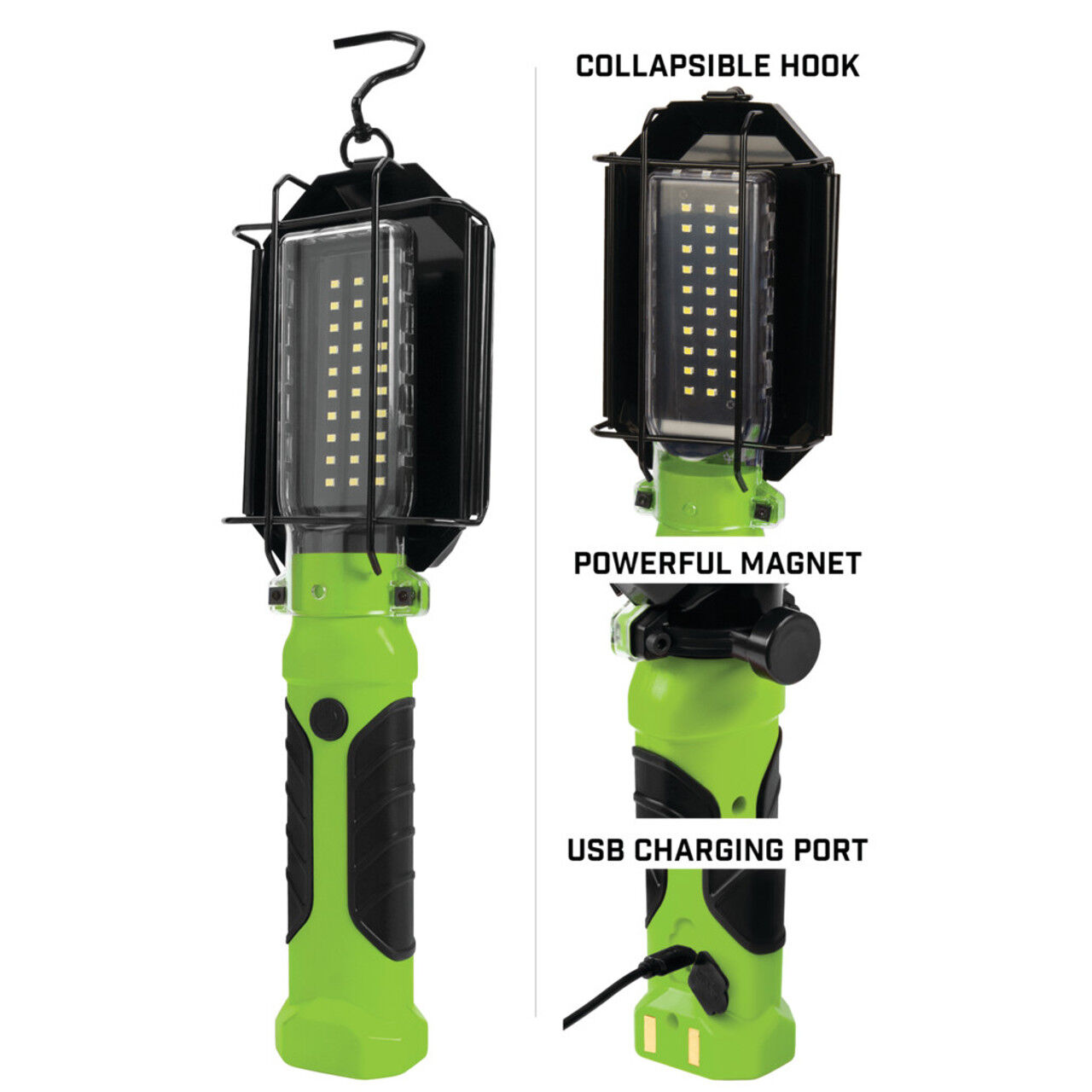 Performance Tool Rechargeable Li-Ion LED Drop Light, 1200-Lm