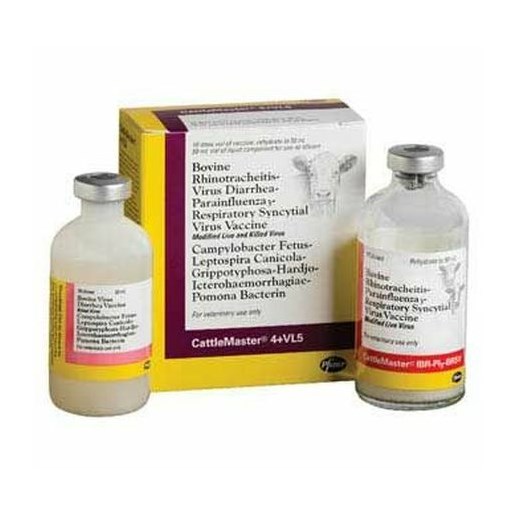 Bovine Rhinotracheitis-Virus Diarrhea-Parainfluenza3-Respiratory Syncytial Virus Vaccine