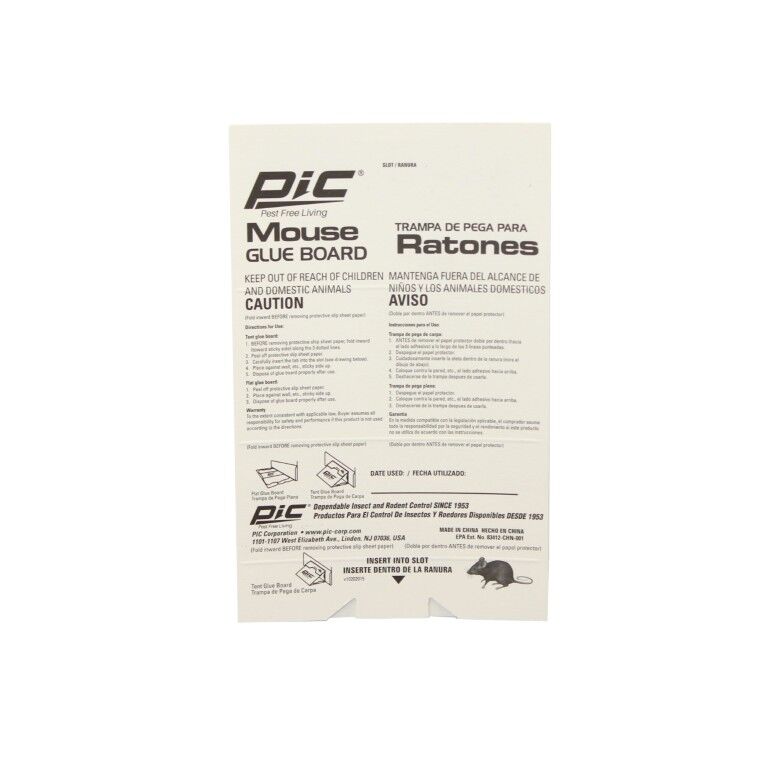 PIC Mouse Glue Board Trap, 2-Pk