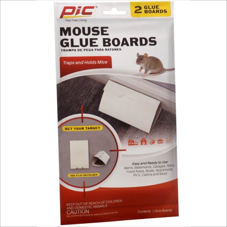 PIC Mouse Glue Board Trap, 2-Pk