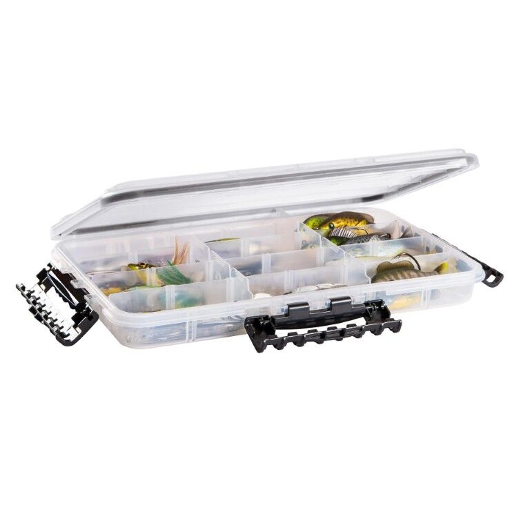 Plano Waterproof StowAway 3700 Tackle Box, 14-In x 9-In x 1 9/10-In