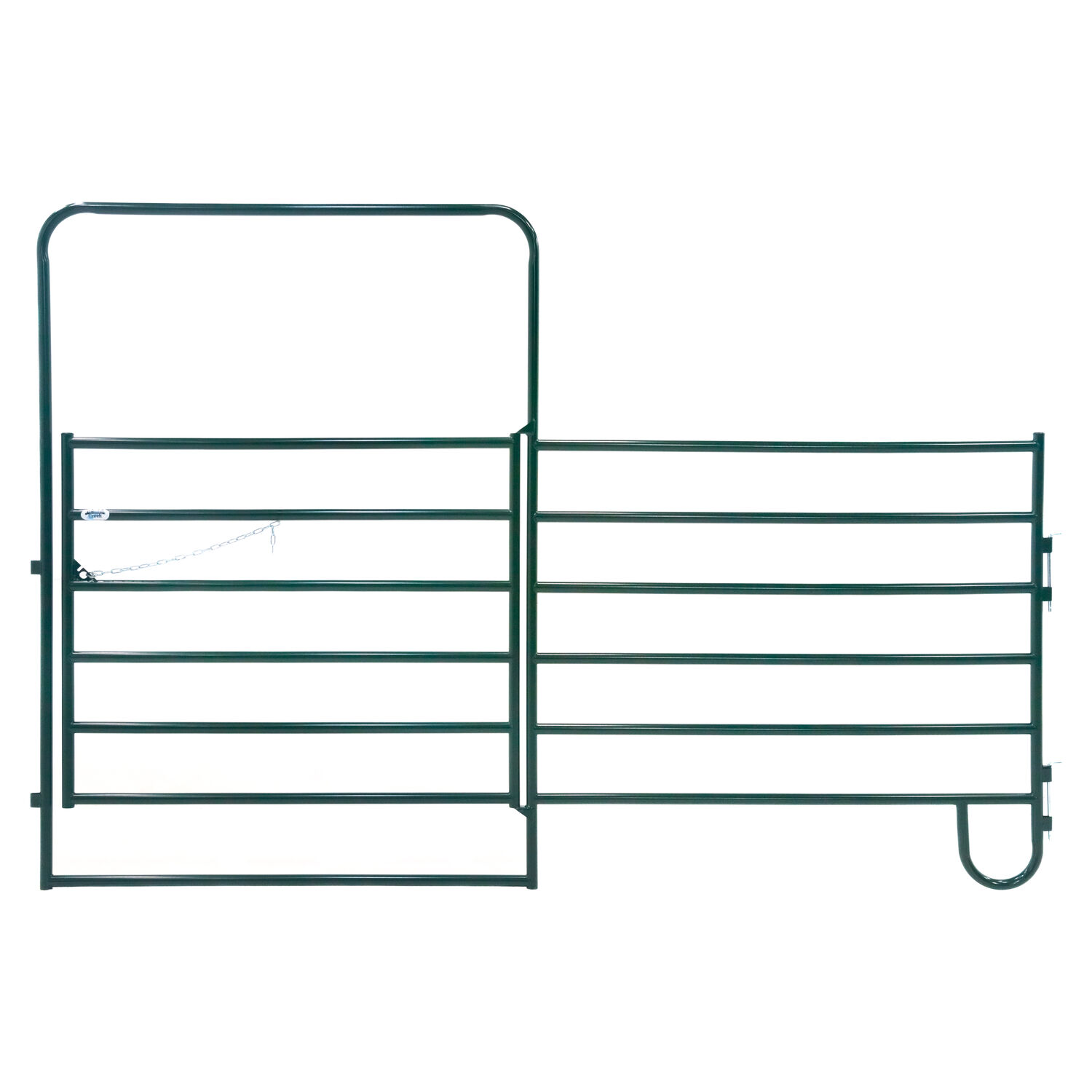 Powder Creek Combo 6-Ft X 12-Ft Panel with 8-Ft X 6-Ft Gate