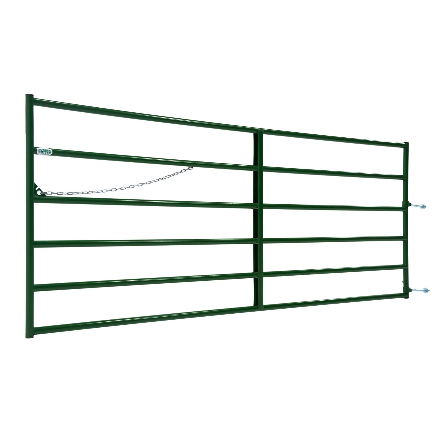 Powder River 6-Ft X 52-In 1600 Tube Gate with a 180 Degree Hinge