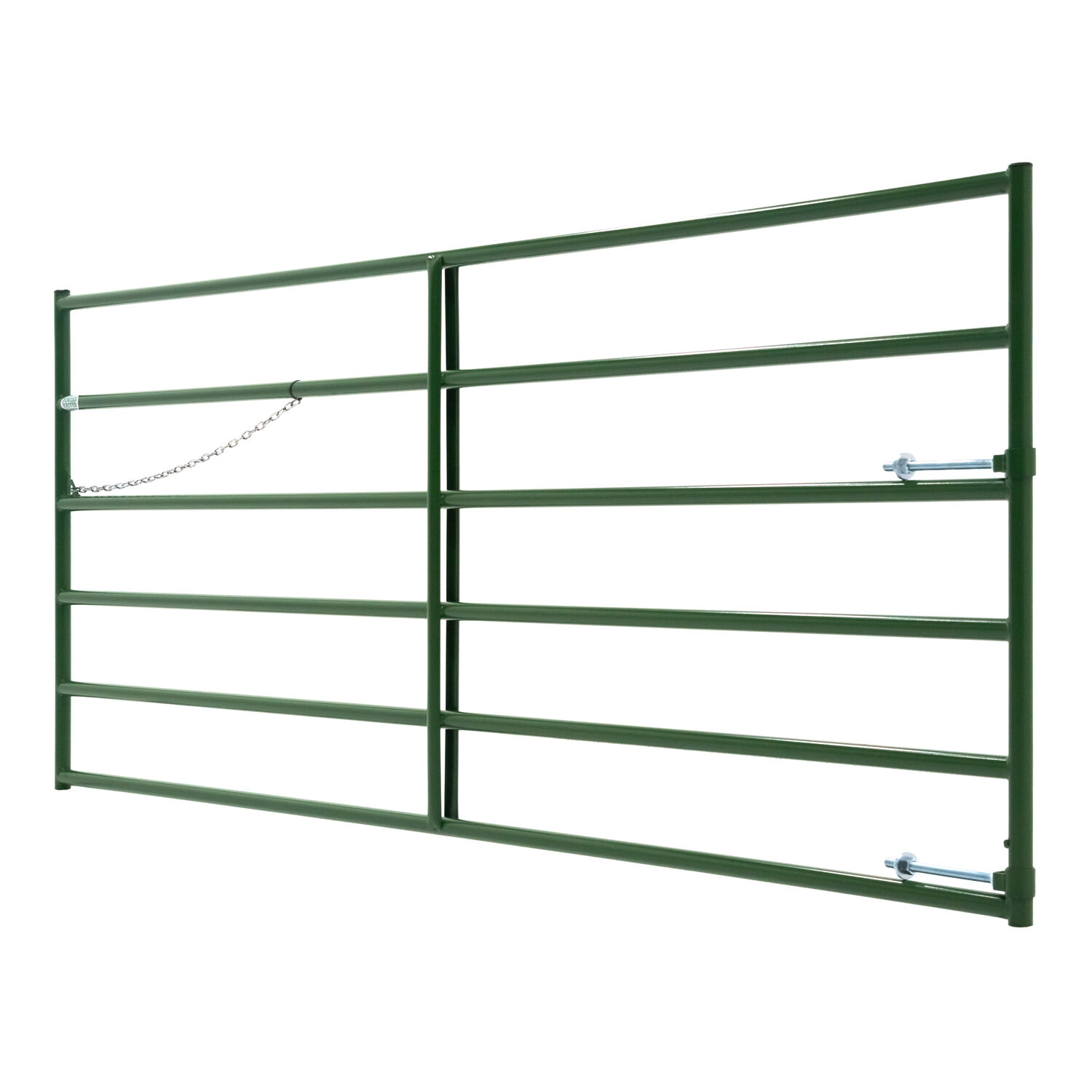 Powder River 6-Ft X 52-In 1600 Tube Gate with a 180 Degree Hinge