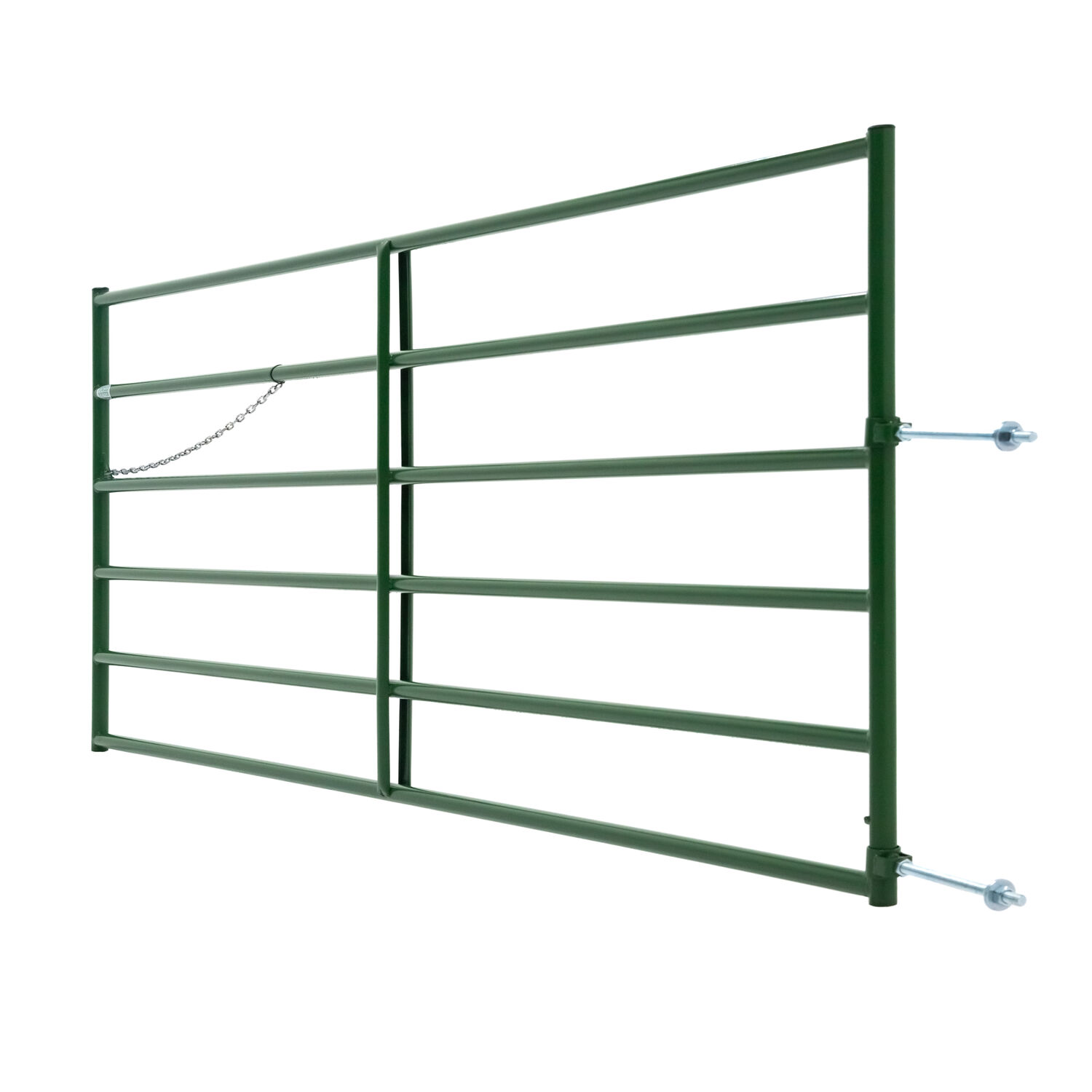 Powder River 6-Ft X 52-In 1600 Tube Gate with a 180 Degree Hinge