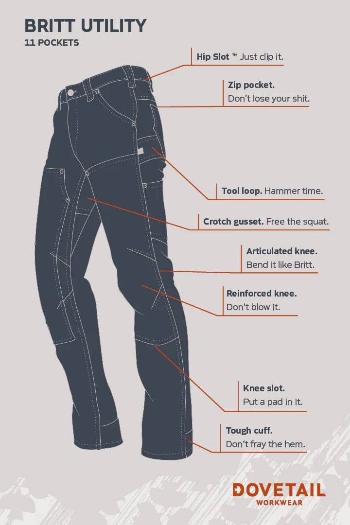 Dovetail Workwear Women's Dovetail Workwear Women's Britt Utility Pant