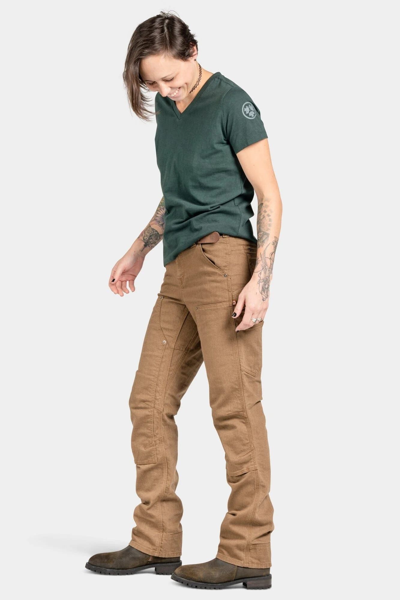 Dovetail Workwear Women's Old School High Rise Work Pant